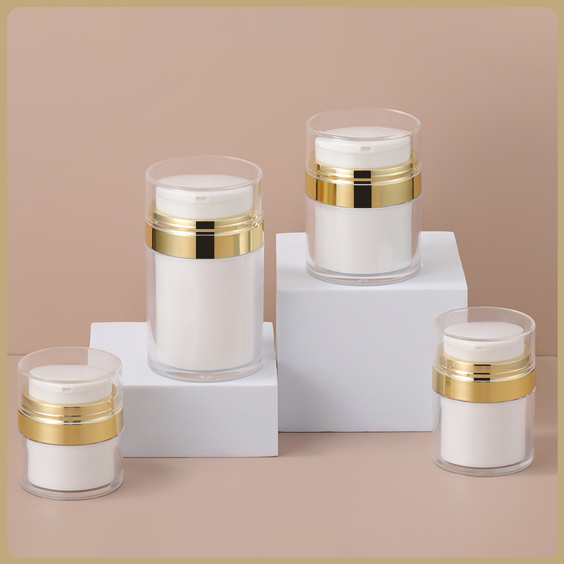 Ml Ml Airless Pump Jar For Moisturizer Wholesale Cosmopacks